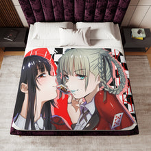 Load image into Gallery viewer, Anime Kakegurui Sherpa Blanket
