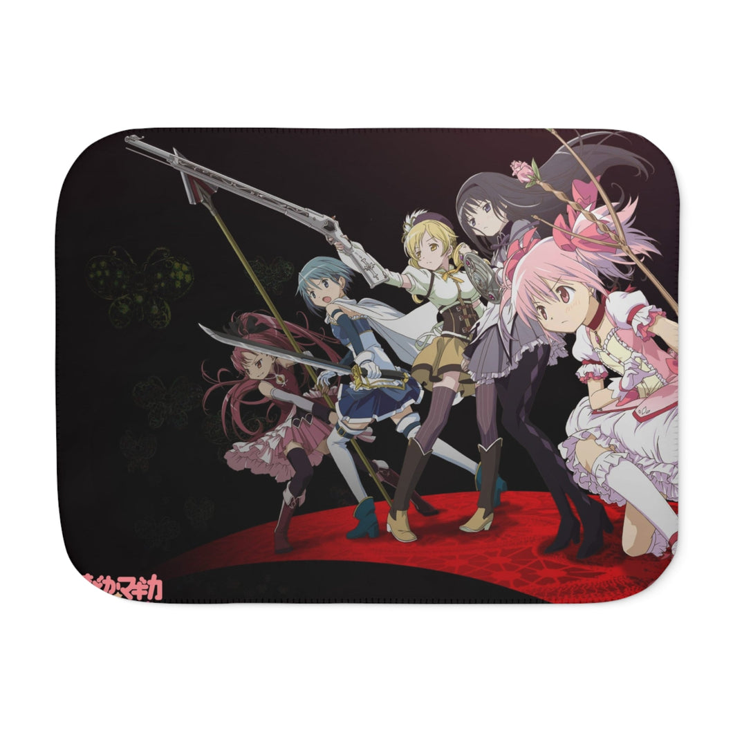 Anime Puella Magi Madoka Magica Sherpa Blanket