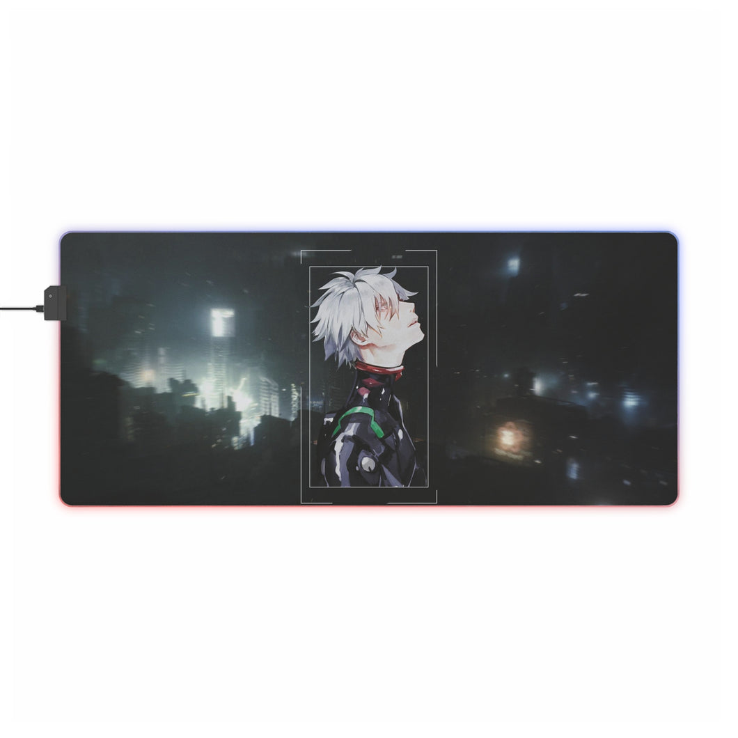Kaworu Nagisa RGB LED Mouse Pad (Desk Mat)