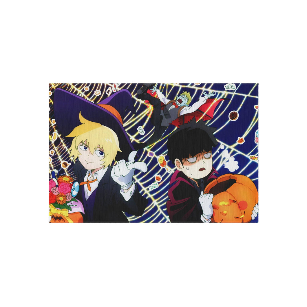 Mob Psycho 100 Arataka Reigen, Shigeo Kageyama, Teruki Hanazawa Rug