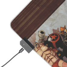 Load image into Gallery viewer, One Piece Monkey D. Luffy, Roronoa Zoro, Sanji, Nico Robin, Tony Tony Chopper RGB LED Mouse Pad (Desk Mat)
