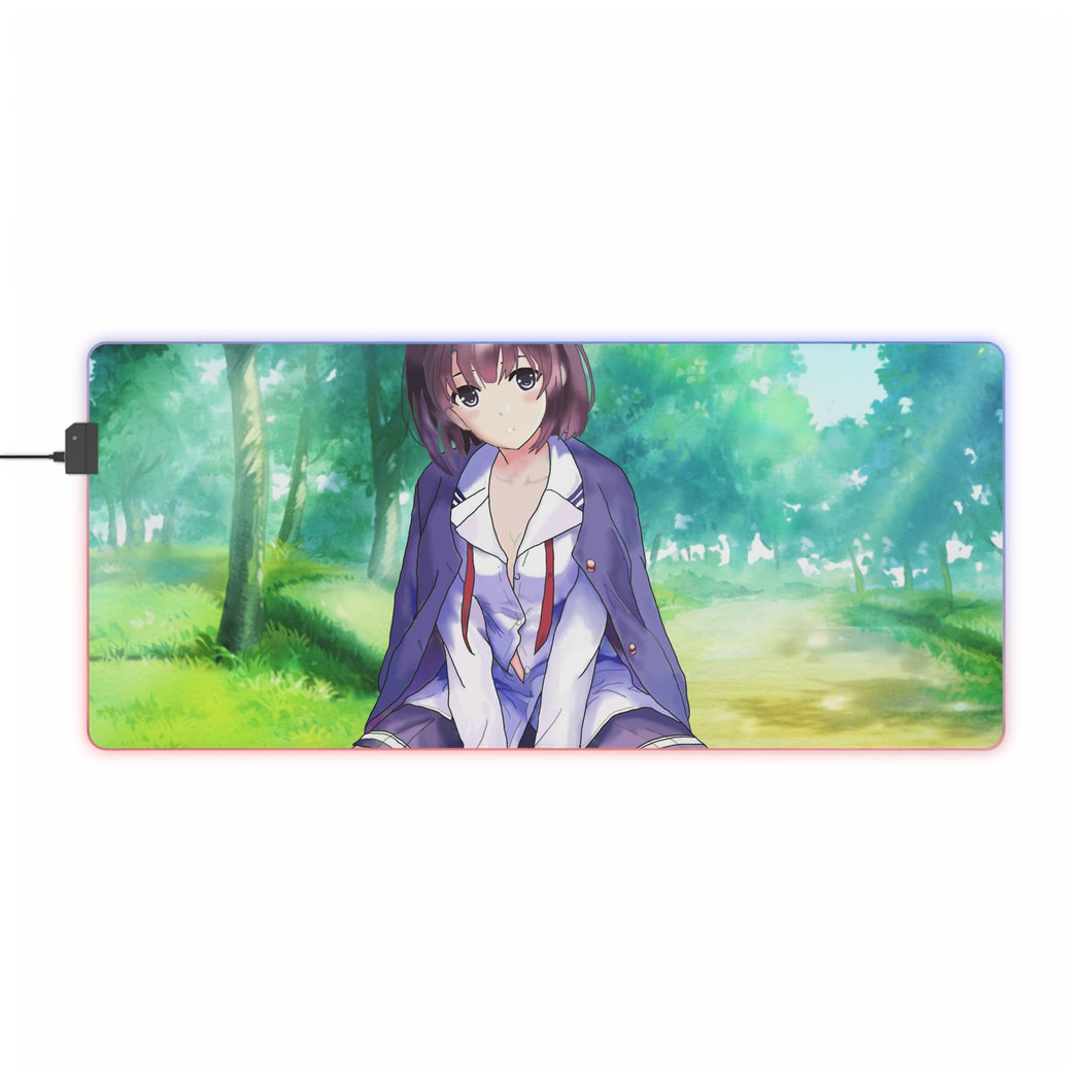 Saekano: How To Raise A Boring Girlfriend RGB LED Mouse Pad (Desk Mat)