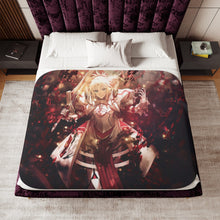 Load image into Gallery viewer, Fate/Apocrypha Saber Of Red Sherpa Blanket

