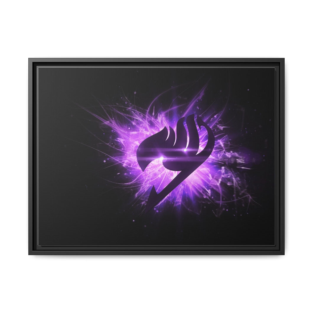 Anime Fairy Tail Canvas Framed Art Print
