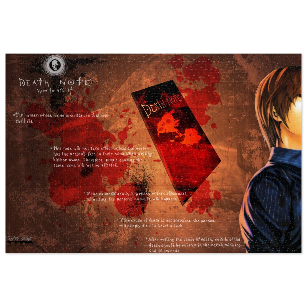Anime Death Note Jigsaw Puzzle