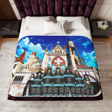 Load image into Gallery viewer, Fire Force Sherpa Blanket
