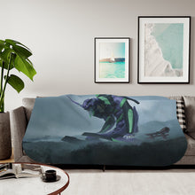 Load image into Gallery viewer, Anime Neon Genesis Evangelion Sherpa Blanket
