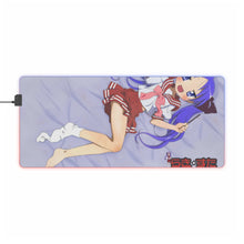 Load image into Gallery viewer, Lucky Star Kagami Hiiragi RGB LED Mouse Pad (Desk Mat)
