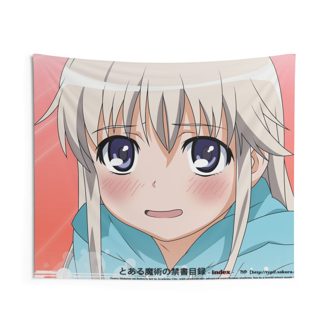 A Certain Magical Index Index Librorum Prohibitorum Indoor Wall Tapestry