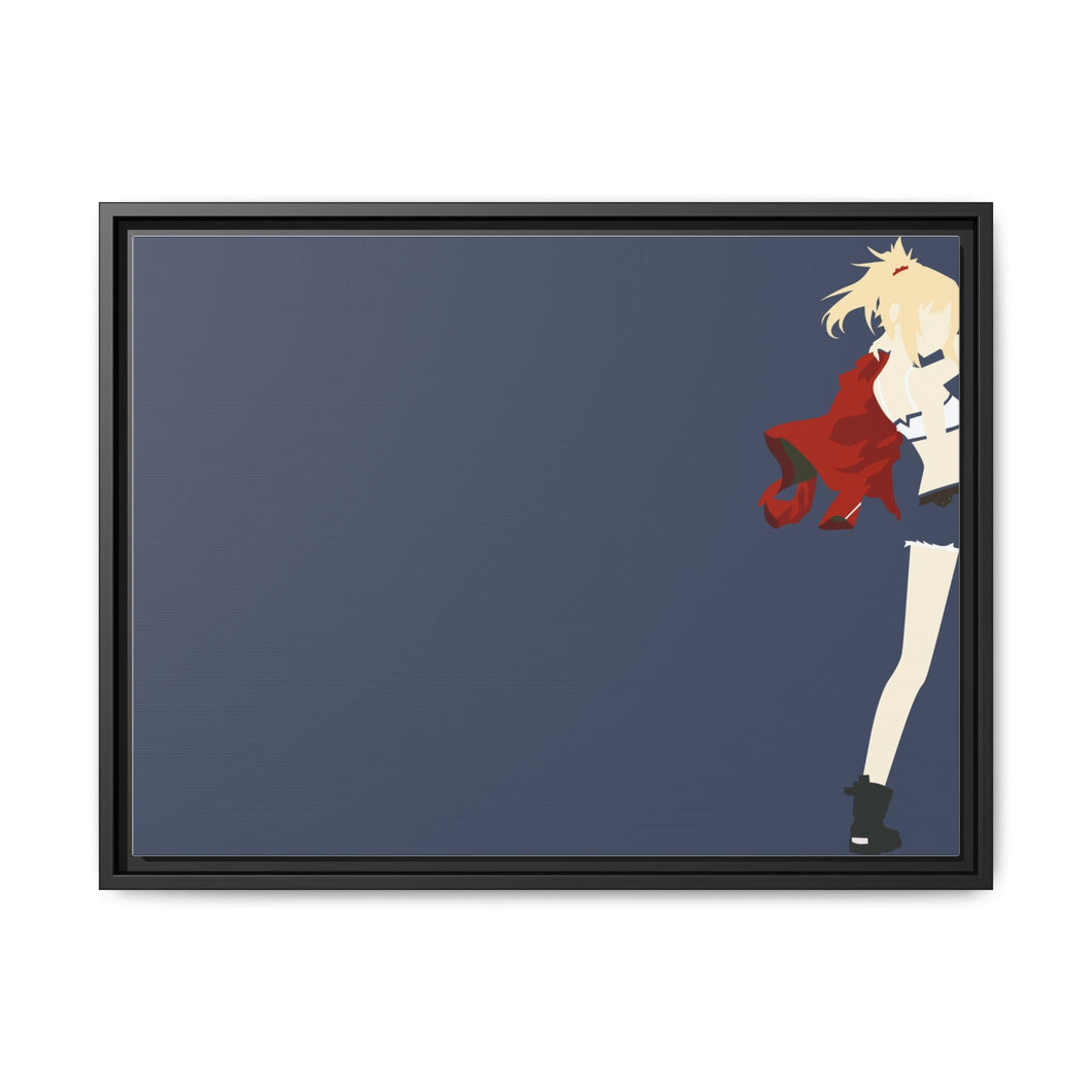 Fate/Apocrypha Saber, Saber Of Red Canvas Framed Art Print