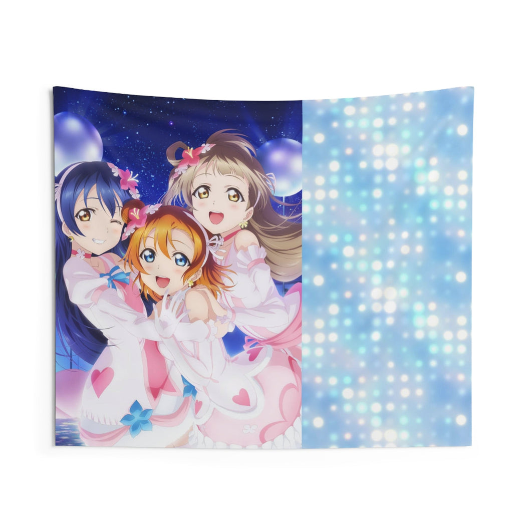 Love Live! Kotori Minami, Umi Sonoda, Honoka Kousaka Indoor Wall Tapestry