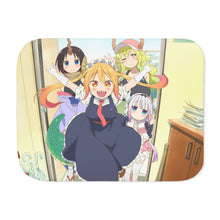 Load image into Gallery viewer, Anime Miss Kobayashi&#39;s Dragon Maid Sherpa Blanket
