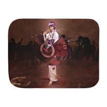 Load image into Gallery viewer, Dance of the end Sherpa Blanket
