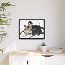 Load image into Gallery viewer, Narberal and Hamsuke Canvas Framed Art Print
