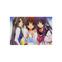 Load image into Gallery viewer, Clannad Nagisa Furukawa, Tomoyo Sakagami, Kyou Fujibayashi Rug
