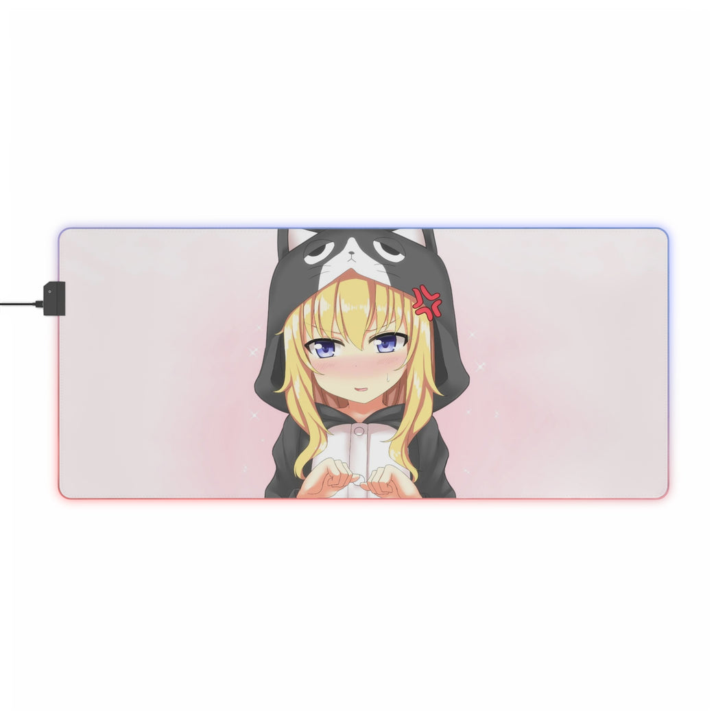Gabriel DropOut Gabriel Tenma White RGB LED Mouse Pad (Desk Mat)