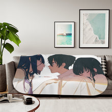 Load image into Gallery viewer, Eru Chitanda And Hōtarō Oreki Sherpa Blanket
