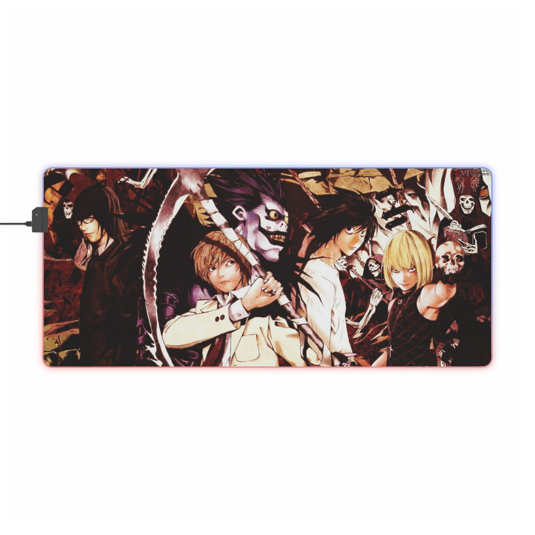 Anime Death Note RGB LED Mouse Pad (Desk Mat)