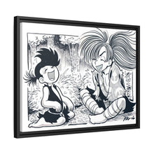 Load image into Gallery viewer, Dororo Hyakkimaru, Dororo, Dororo Canvas Framed Art Print
