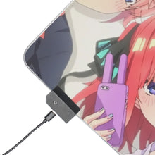 Load image into Gallery viewer, The Quintessential Quintuplets RGB LED Mouse Pad (Desk Mat)

