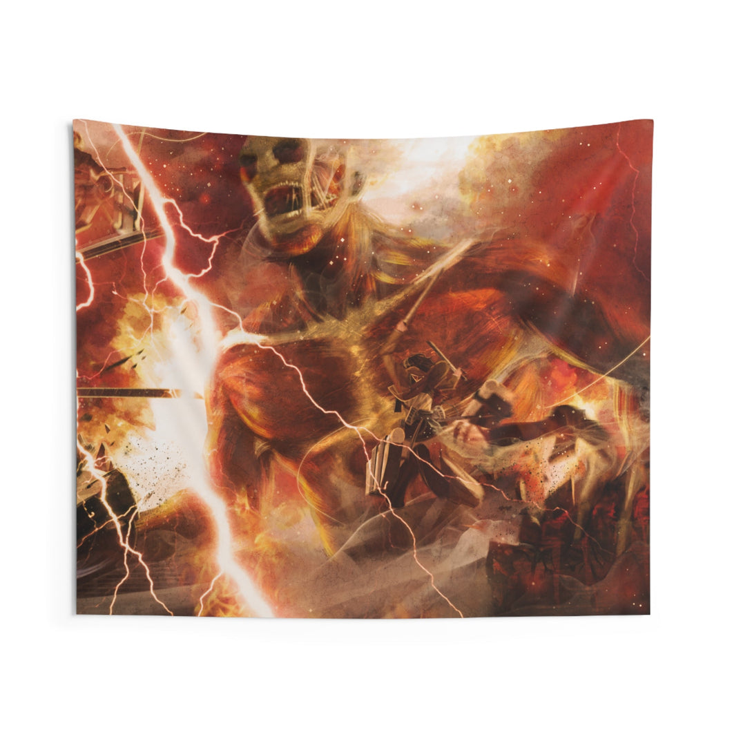 Anime Attack On Titan Indoor Wall Tapestry