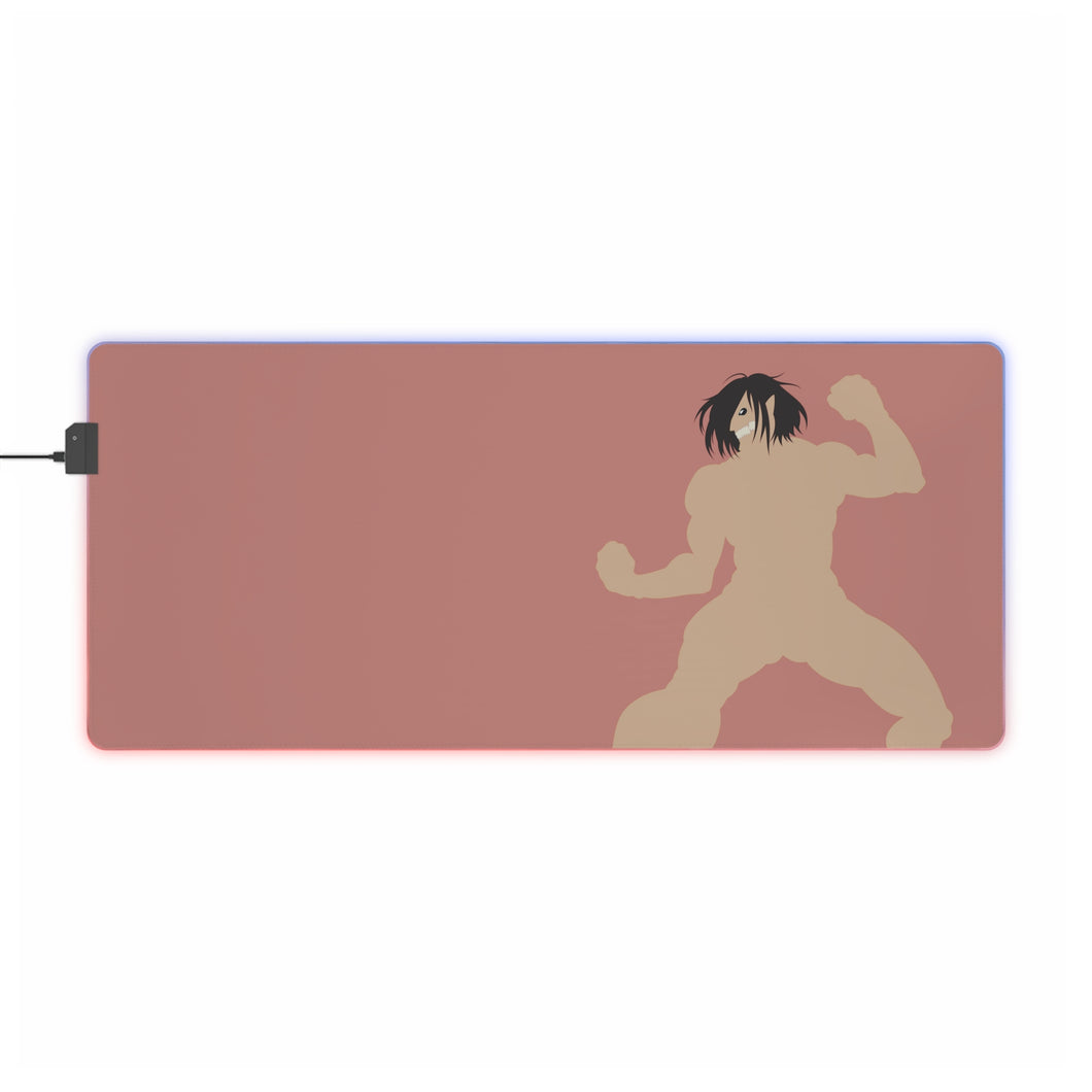 Anime Attack On Titan RGB LED Mouse Pad (Desk Mat)
