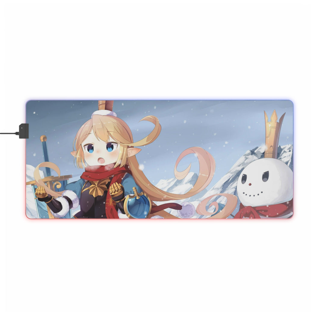 Granblue Fantasy Charlotta, Granblue Fantasy RGB LED Mouse Pad (Desk Mat)