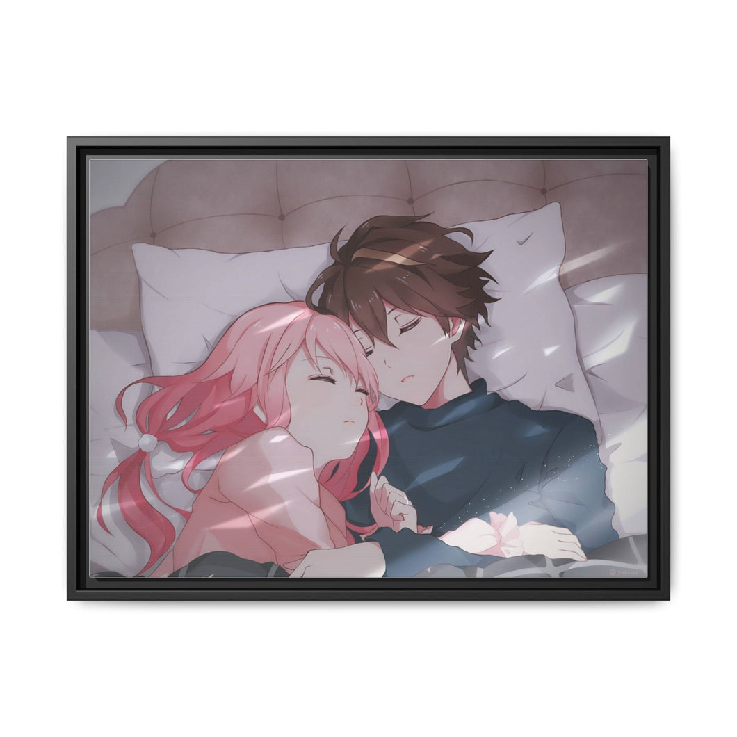 Guilty Crown Inori Yuzuriha Canvas Framed Art Print