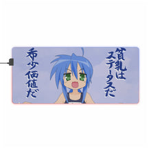 Load image into Gallery viewer, Lucky Star Konata Izumi RGB LED Mouse Pad (Desk Mat)
