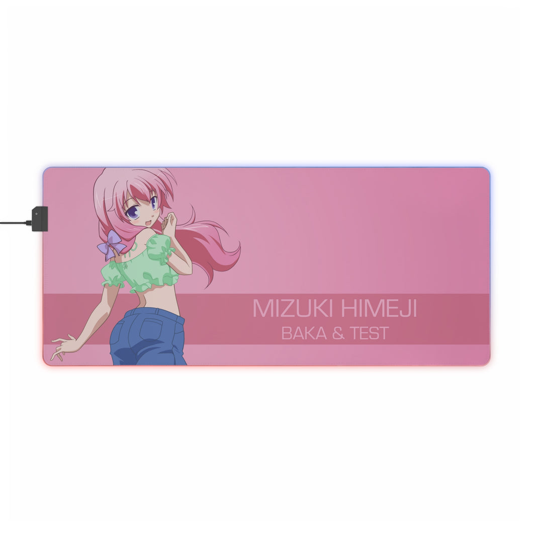 Baka And Test RGB LED Mouse Pad (Desk Mat)