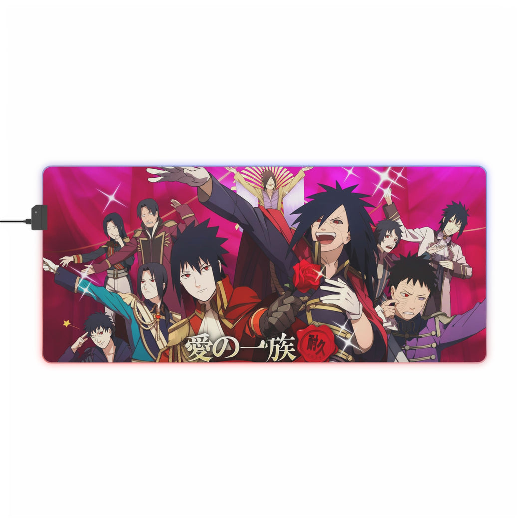 Anime Naruto RGB LED Mouse Pad (Desk Mat)