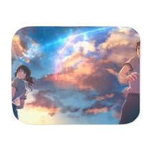 Load image into Gallery viewer, Your Name. Sherpa Blanket
