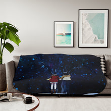 Load image into Gallery viewer, Erased Tree Sherpa Blanket
