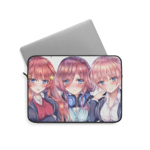 Load image into Gallery viewer, The Quintessential Quintuplets Miku Nakano, Itsuki Nakano, Nino Nakano, Yotsuba Nakano, Ichika Nakano Laptop Sleeve
