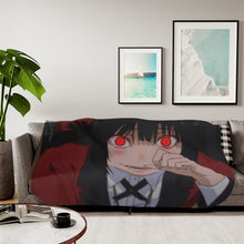 Load image into Gallery viewer, Yumeko Jabami Sherpa Blanket
