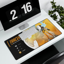 Load image into Gallery viewer, Overwatch factfile:tracer Mouse Pad (Desk Mat)
