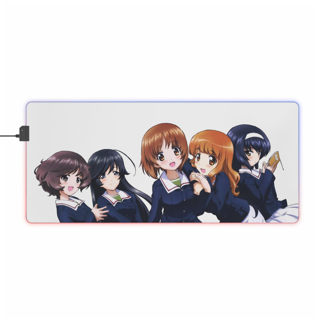 Girls und Panzer RGB LED Mouse Pad (Desk Mat)
