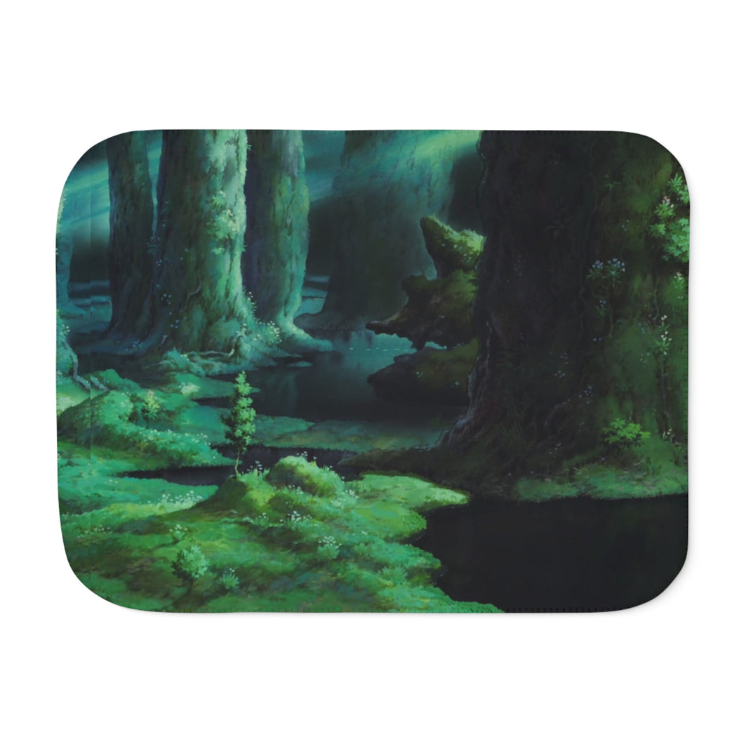 Anime Princess Mononoker Sherpa Blanket