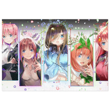 Load image into Gallery viewer, The Quintessential Quintuplets Miku Nakano, Itsuki Nakano, Nino Nakano, Yotsuba Nakano, Ichika Nakano Jigsaw Puzzle
