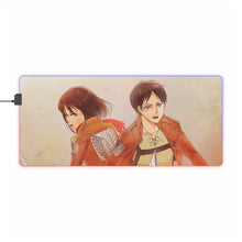 Load image into Gallery viewer, Anime Attack On Titan RGB LED Mouse Pad (Desk Mat)
