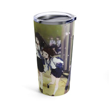 Load image into Gallery viewer, Hyouka Eru Chitanda, Satoshi Fukube, Mayaka Ibara Tumbler 20oz
