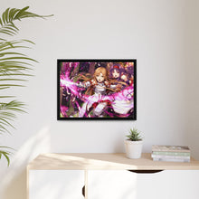 Load image into Gallery viewer, Sword Art Online Asuna Yuuki Canvas Framed Art Print

