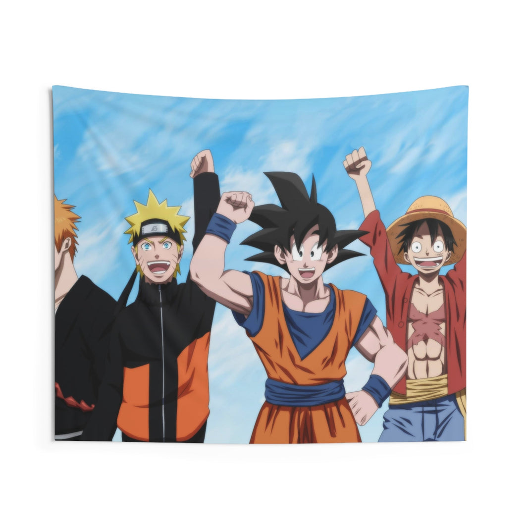 Anime Crossover Indoor Wall Tapestry