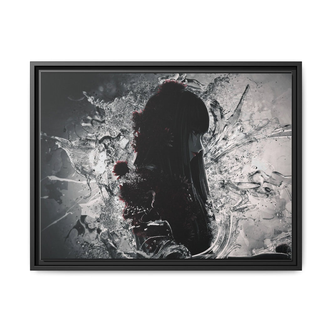 Anime Death Parade Canvas Framed Art Print