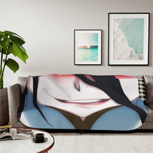 Load image into Gallery viewer, Overlord Albedo Sherpa Blanket
