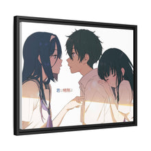 Load image into Gallery viewer, Eru Chitanda And Hōtarō Oreki Canvas Framed Art Print
