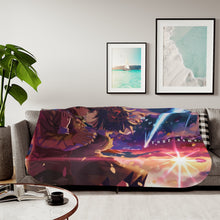 Load image into Gallery viewer, Taki and Mitsuha (Your Name) Sherpa Blanket

