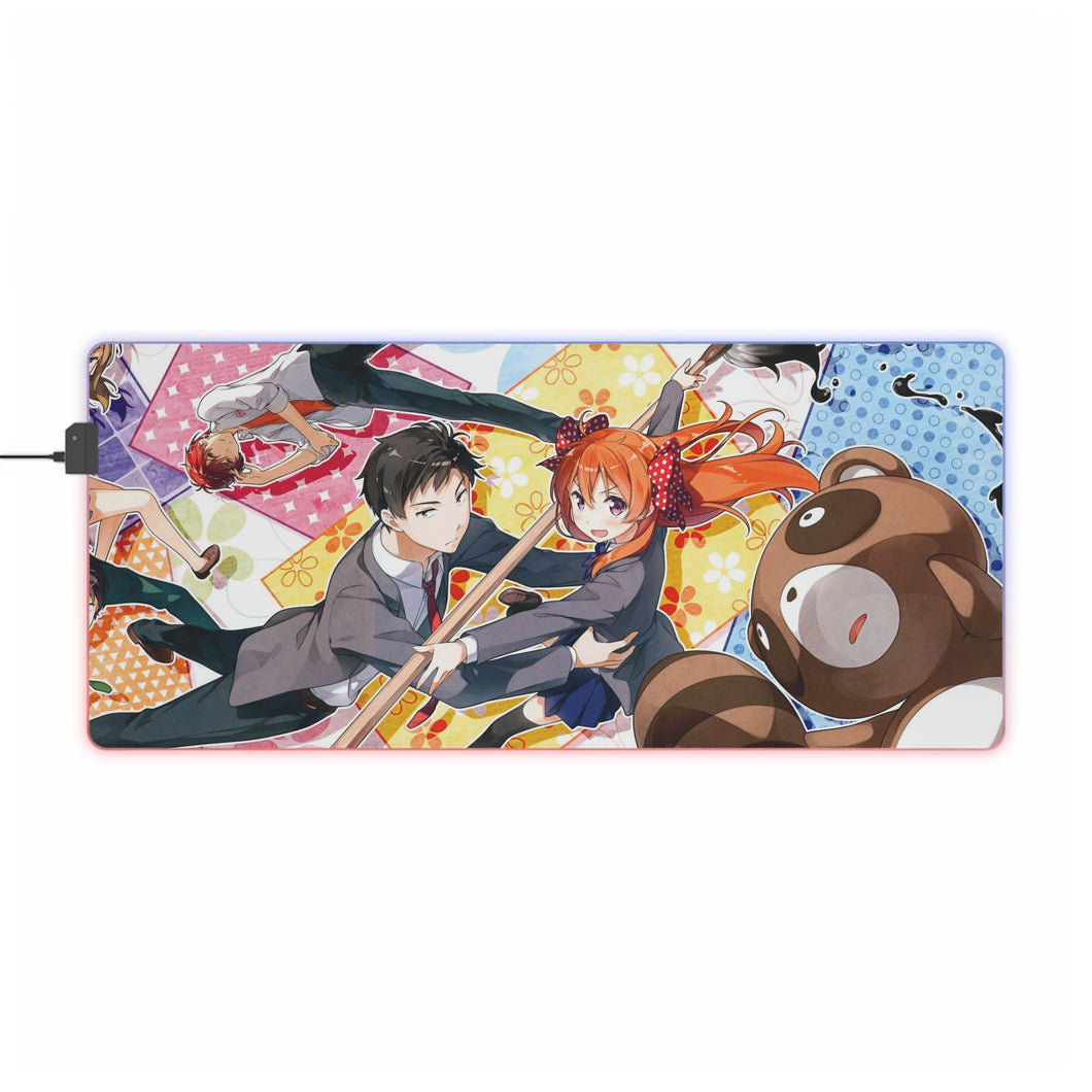 Monthly Girls' Nozaki-kun RGB LED Mouse Pad (Desk Mat)