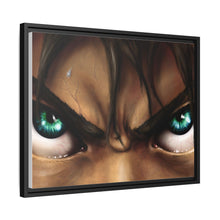 Load image into Gallery viewer, Eren Yeager's eyes Canvas Framed Art Print
