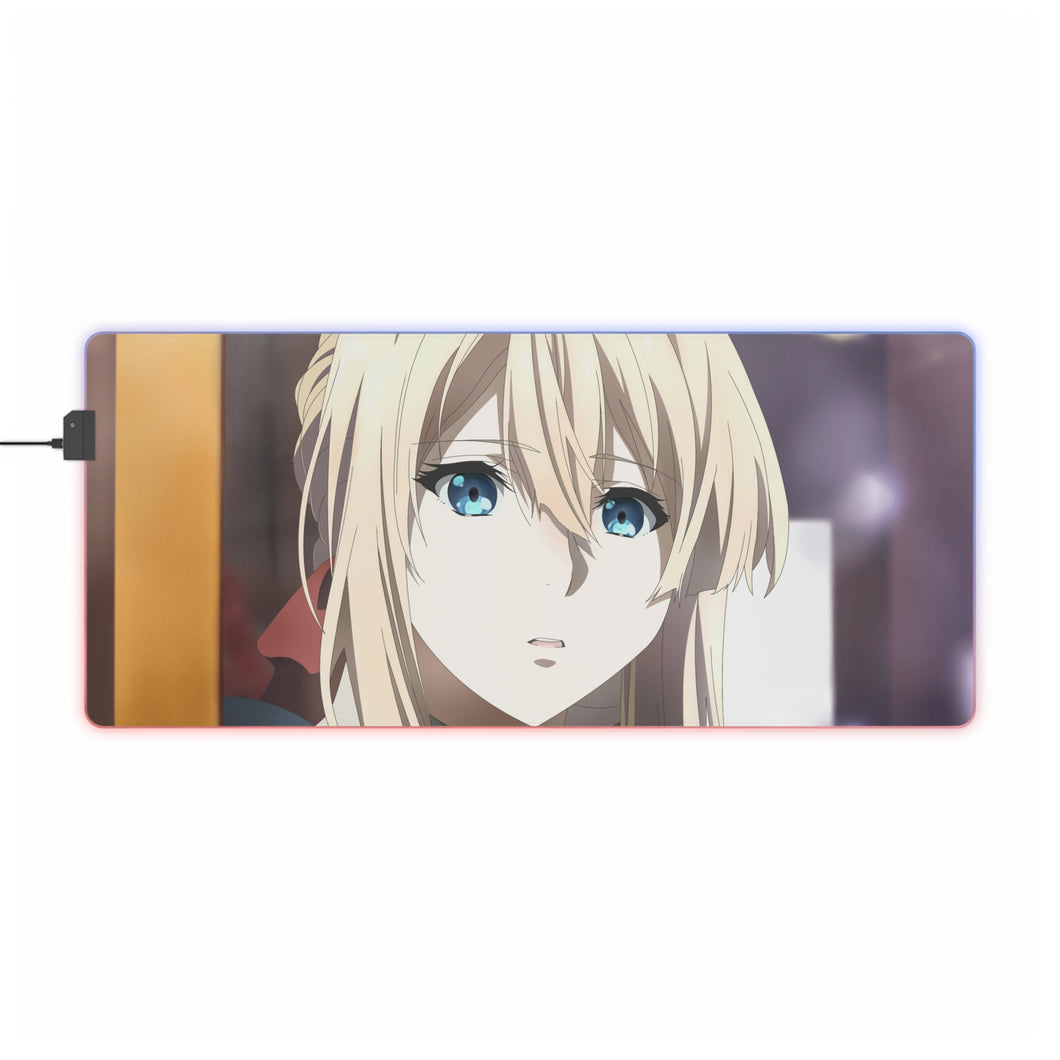 Violet Evergarden RGB LED Mouse Pad (Desk Mat)